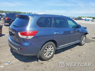 Trzecie zdjęcie samochodu z tyłu: 2016 NISSAN PATHFINDER SL VIN:5N1AR2MM9GC613466 - miniatura