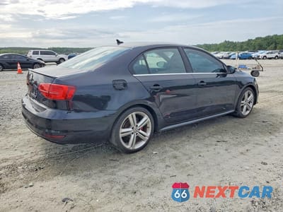 Trzecie zdjęcie samochodu z tyłu: 2015 VOLKSWAGEN JETTA GLI VIN:3VW4T7AJ7FM267132 - miniatura