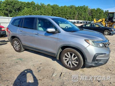 Czwarte zdjęcie samochodu z boku: 2020 HONDA PILOT EXL VIN:5FNYF5H52LB020190 - miniatura