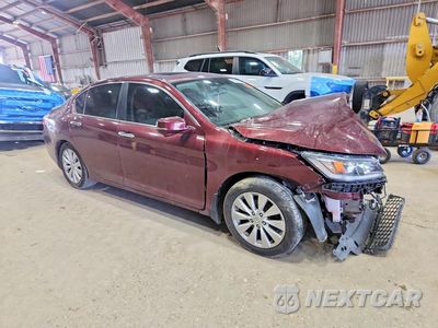 Czwarte zdjęcie samochodu z boku: 2014 HONDA ACCORD EXL VIN:1HGCR2F82EA039543 - miniatura