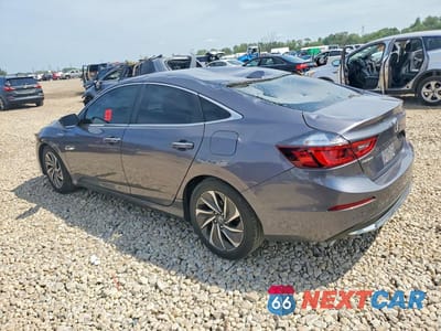 Drugie zdjęcie samochodu z przodu: 2019 HONDA INSIGHT TOURING VIN:19XZE4F98KE016205 - miniatura