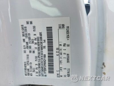 Zdjęcie 12 z 12 samochodu: 2019 FORD F150 SUPERCREW VIN:1FTEW1CP0KKD11664 - miniatura