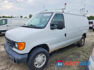 2007 FORD ECONOLINE E250 VAN 1FTNE24W97DB27558 - główne zdjęcie licytacji z USA - miniatura