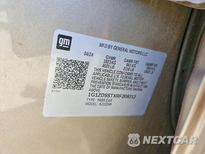 Zdjęcie 12 z 12 samochodu: 2024 CHEVROLET MALIBU LT VIN:1G1ZD5STXRF208213 - miniatura