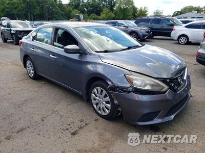 Czwarte zdjęcie samochodu z boku: 2017 NISSAN SENTRA SV VIN:3N1AB7AP7HY322657 - miniatura