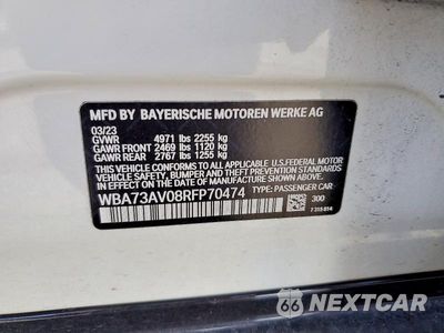 Zdjęcie 12 z 12 samochodu: 2024 BMW 430XI GRAN COUPE VIN:WBA73AV08RFP70474 - miniatura