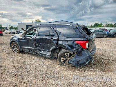 Drugie zdjęcie samochodu z przodu: 2020 FORD EXPLORER PLATINUM VIN:1FM5K8HC2LGA75576 - miniatura