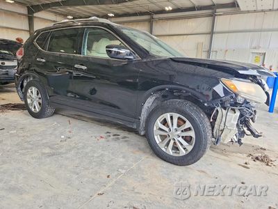 Czwarte zdjęcie samochodu z boku: 2015 NISSAN ROGUE SV VIN:KNMAT2MV9FP575047 - miniatura