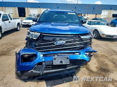 Piąte zdjęcie samochodu w środku: 2020 FORD EXPLORER XLT VIN:1FMSK8DH4LGB10669 - miniatura