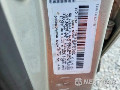 Zdjęcie 12 z 12 samochodu: 2003 PONTIAC VIBE VIN:5Y2SL62823Z413821 - miniatura