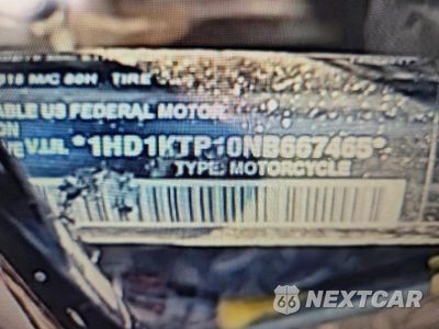 Zdjęcie 8 z 8 samochodu: 2022 HARLEY-DAVIDSON FLTRXS VIN:1HD1KTP10NB667465 - miniatura