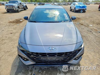 Piąte zdjęcie samochodu w środku: 2023 HYUNDAI ELANTRA N LINE VIN:KMHLR4AF3PU546352 - miniatura
