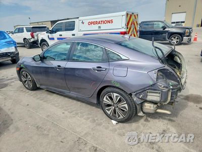 Drugie zdjęcie samochodu z przodu: 2017 HONDA CIVIC EXL VIN:19XFC1F7XHE209549 - miniatura
