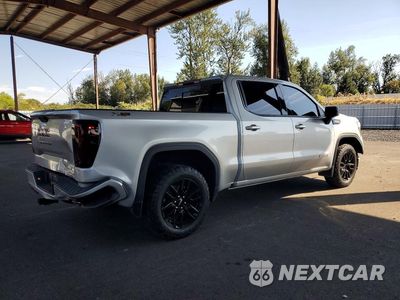Trzecie zdjęcie samochodu z tyłu: 2020 GMC SIERRA K1500 ELEVATION VIN:1GTU9CED1LZ107451 - miniatura