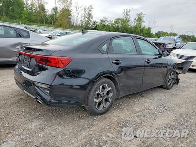 Trzecie zdjęcie samochodu z tyłu: 2019 KIA FORTE LXS VIN:3KPF24AD4KE124604 - miniatura