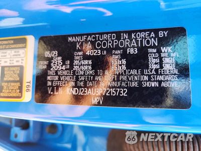Zdjęcie 12 z 12 samochodu: 2023 KIA SOUL S VIN:KNDJ23AU3P7215732 - miniatura