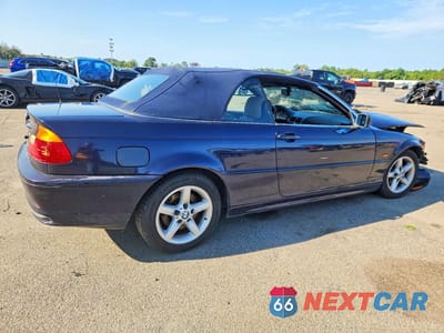 Trzecie zdjęcie samochodu z tyłu: 2002 BMW 325 CI VIN:WBABS33442PG84290 - miniatura
