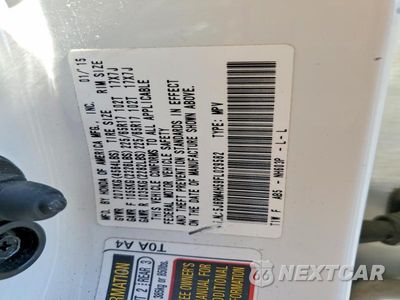 Zdjęcie 13 z 13 samochodu: 2015 HONDA CR-V EX VIN:5J6RM4H59FL029582 - miniatura