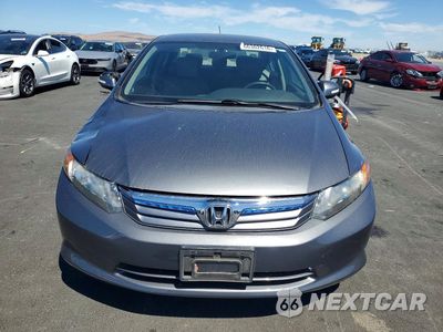 Piąte zdjęcie samochodu w środku: 2012 HONDA CIVIC HYBRID VIN:JHMFB4F20CS007056 - miniatura