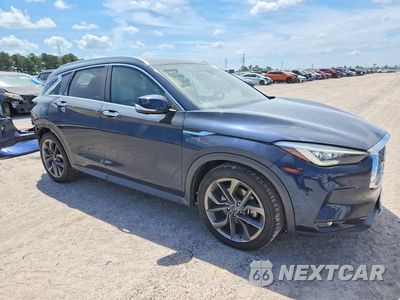 Czwarte zdjęcie samochodu z boku: 2019 INFINITI QX50 ESSENTIAL VIN:3PCAJ5M3XKF131315 - miniatura