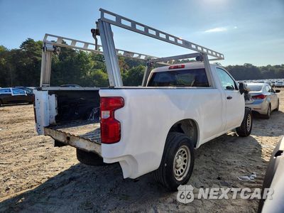Trzecie zdjęcie samochodu z tyłu: 2019 CHEVROLET SILVERADO C1500 VIN:3GCNWAEH4KG259436 - miniatura