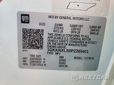 Zdjęcie 13 z 13 samochodu: 2023 GMC ACADIA DENALI VIN:1GKKNXLS0PZ265401 - miniatura