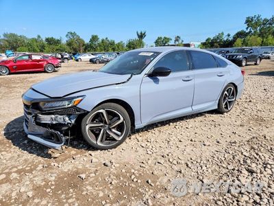 2021 HONDA ACCORD SPORT SE 1HGCV1F41MA010018 - główne zdjęcie licytacji z USA - miniatura