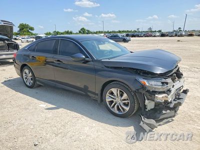 Czwarte zdjęcie samochodu z boku: 2019 HONDA ACCORD LX VIN:1HGCV1F16KA062716 - miniatura