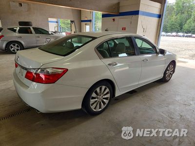 Trzecie zdjęcie samochodu z tyłu: 2014 HONDA ACCORD EX VIN:1HGCR2F76EA273031 - miniatura
