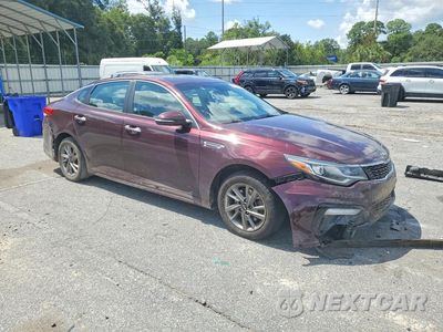 Czwarte zdjęcie samochodu z boku: 2019 KIA OPTIMA LX VIN:5XXGT4L30KG342102 - miniatura