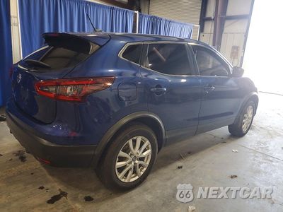 Trzecie zdjęcie samochodu z tyłu: 2021 NISSAN ROGUE SPORT S VIN:JN1BJ1AV4MW303181 - miniatura