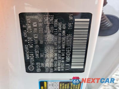 Zdjęcie 12 z 12 samochodu: 2020 HYUNDAI PALISADE SEL VIN:KM8R4DHE5LU126236 - miniatura