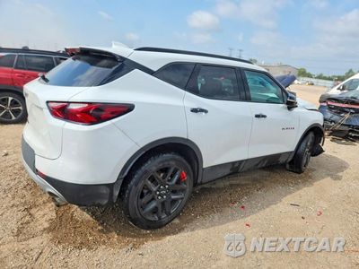 Trzecie zdjęcie samochodu z tyłu: 2021 CHEVROLET BLAZER 2LT VIN:3GNKBHRS2MS582100 - miniatura