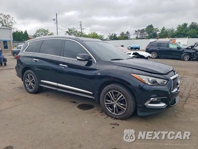 Czwarte zdjęcie samochodu z boku: 2017 INFINITI QX60 BASE VIN:5N1DL0MM9HC548199 - miniatura