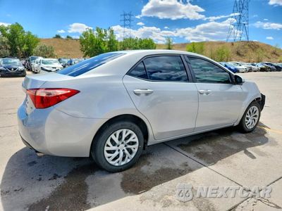 Trzecie zdjęcie samochodu z tyłu: 2018 TOYOTA COROLLA LE VIN:2T1BURHE0JC046291 - miniatura