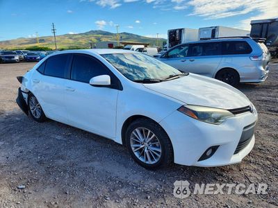 Czwarte zdjęcie samochodu z boku: 2014 TOYOTA COROLLA L VIN:5YFBURHE5EP022588 - miniatura