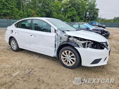 Czwarte zdjęcie samochodu z boku: 2019 NISSAN SENTRA SV VIN:3N1AB7AP6KY231709 - miniatura