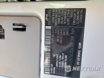 Zdjęcie 13 z 13 samochodu: 2012 MERCEDES-BENZ SPRINTER 2500 VIN:WD3PE7CC7C5711209 - miniatura