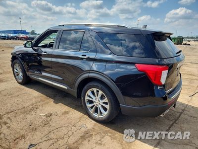 Drugie zdjęcie samochodu z przodu: 2021 FORD EXPLORER LIMITED VIN:1FMSK8FH3MGB52099 - miniatura