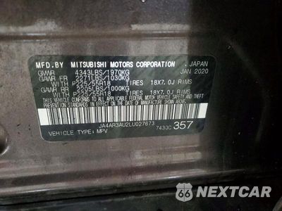 Zdjęcie 13 z 13 samochodu: 2020 MITSUBISHI OUTLANDER SPORT ES VIN:JA4AR3AU2LU027673 - miniatura