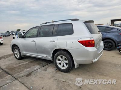 Drugie zdjęcie samochodu z przodu: 2010 TOYOTA HIGHLANDER BASE VIN:5TDZA3EH7AS002251 - miniatura