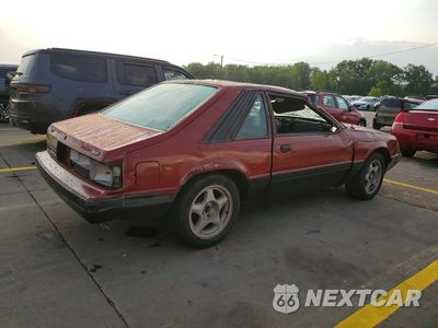 Trzecie zdjęcie samochodu z tyłu: 1985 FORD MUSTANG LX VIN:1FABP28A4FF224574 - miniatura