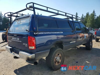 Trzecie zdjęcie samochodu z tyłu: 2004 DODGE RAM 3500 ST VIN:3D7LU38CX4G147595 - miniatura