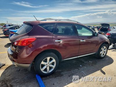 Trzecie zdjęcie samochodu z tyłu: 2009 NISSAN MURANO S VIN:JN8AZ18U69W103705 - miniatura
