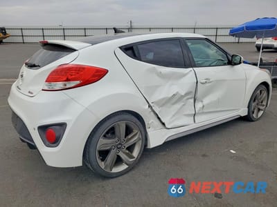 Trzecie zdjęcie samochodu z tyłu: 2015 HYUNDAI VELOSTER TURBO VIN:KMHTC6AE6FU243231 - miniatura