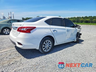 Trzecie zdjęcie samochodu z tyłu: 2019 NISSAN SENTRA SV VIN:3N1AB7AP0KY299178 - miniatura