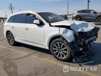 Czwarte zdjęcie samochodu z boku: 2018 AUDI Q7 PREMIUM PLUS VIN:WA1LAAF77JD004667 - miniatura