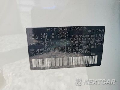 Zdjęcie 13 z 13 samochodu: 2025 SUBARU OUTBACK LIMITED VIN:4S4BTANC7S3224694 - miniatura