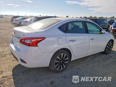 Trzecie zdjęcie samochodu z tyłu: 2017 NISSAN SENTRA SV VIN:3N1AB7AP2HY360149 - miniatura