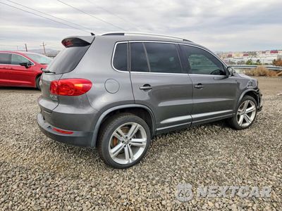 Trzecie zdjęcie samochodu z tyłu: 2014 VOLKSWAGEN TIGUAN S VIN:WVGBV3AX5EW560099 - miniatura